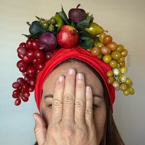 Tutti Frutti Lady, Chica Chica Boom Chic, Carmen Miranda Headpiece Hat